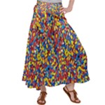 Colorful Lego Texture Lego Bricks Women s Satin Palazzo Pants