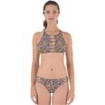 Colorful Lego Texture Lego Bricks Perfectly Cut Out Bikini Set