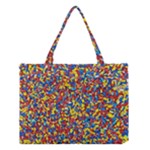 Colorful Lego Texture Lego Bricks Medium Tote Bag