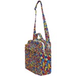 Colorful Lego Texture Lego Bricks Crossbody Day Bag