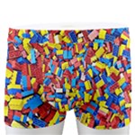 Colorful Lego Texture Lego Bricks Men s Boxer Briefs