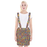 Colorful Lego Texture Lego Bricks Braces Suspender Skirt