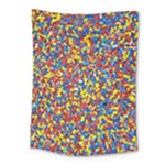 Colorful Lego Texture Lego Bricks Medium Tapestry