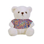 Colorful Lego Texture Lego Bricks Full Print Tee for Cuddly Teddy Bear