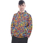 Colorful Lego Texture Lego Bricks Men s Pullover Hoodie