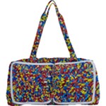 Colorful Lego Texture Lego Bricks Multi Function Bag