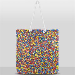 Full Print Rope Handle Tote (Large) 