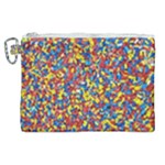 Colorful Lego Texture Lego Bricks Canvas Cosmetic Bag (XL)