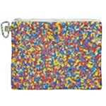 Colorful Lego Texture Lego Bricks Canvas Cosmetic Bag (XXL)