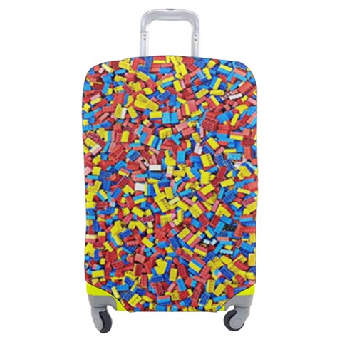 Colorful Lego Texture Lego Bricks Luggage Cover (Medium) from ArtsNow.com