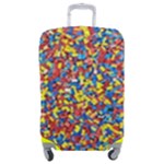 Colorful Lego Texture Lego Bricks Luggage Cover (Medium)