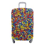 Colorful Lego Texture Lego Bricks Luggage Cover (Small)