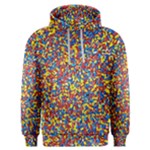 Colorful Lego Texture Lego Bricks Men s Overhead Hoodie