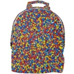 Colorful Lego Texture Lego Bricks Mini Full Print Backpack