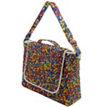 Colorful Lego Texture Lego Bricks Box Up Messenger Bag