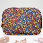 Colorful Lego Texture Lego Bricks Make Up Pouch (Small)