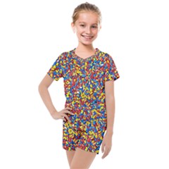 Kids  Mesh T-Shirt and Shorts Set 