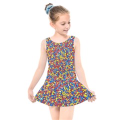 Kids  Skater Dress Swimsuit 