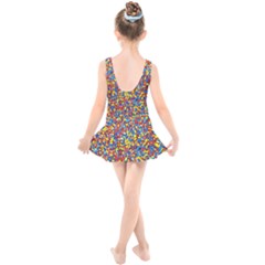 Kids  Skater Dress Swimsuit 