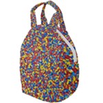 Colorful Lego Texture Lego Bricks Travel Backpack