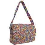 Colorful Lego Texture Lego Bricks Courier Bag