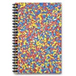 Colorful Lego Texture Lego Bricks 5.5  x 8.5  Notebook