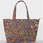 Colorful Lego Texture Lego Bricks Back Pocket Shoulder Bag 