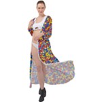 Colorful Lego Texture Lego Bricks Maxi Chiffon Beach Wrap