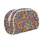 Colorful Lego Texture Lego Bricks Make Up Case (Small)