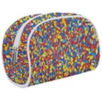 Colorful Lego Texture Lego Bricks Make Up Case (Medium)