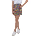 Colorful Lego Texture Lego Bricks Kids  Tennis Skirt