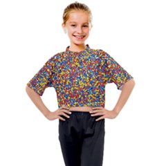 Kids Mock Neck T-Shirt 