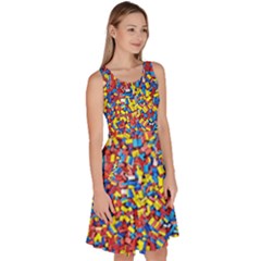 Knee Length Skater Dress With Pockets 