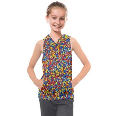 Kids  Sleeveless Hoodie 