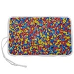 Colorful Lego Texture Lego Bricks Pen Storage Case (M)