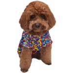 Colorful Lego Texture Lego Bricks Dog T-Shirt