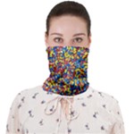 Colorful Lego Texture Lego Bricks Face Covering Bandana (Adult)