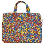 Colorful Lego Texture Lego Bricks MacBook Pro 13  Double Pocket Laptop Bag