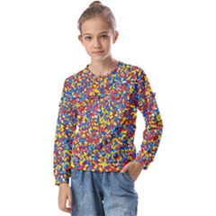 Kids  Long Sleeve T-Shirt with Frill  