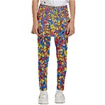 Colorful Lego Texture Lego Bricks Kids  Skirted Pants