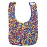 Colorful Lego Texture Lego Bricks Baby Bib