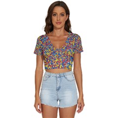 V-Neck Crop Top 