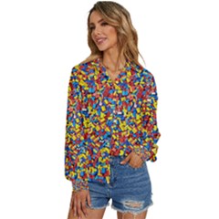 Women s Long Sleeve Button Up Shirt 