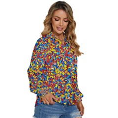 Women s Long Sleeve Button Up Shirt 