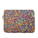 Colorful Lego Texture Lego Bricks 13  Vertical Laptop Sleeve Case With Pocket