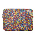 Colorful Lego Texture Lego Bricks 14  Vertical Laptop Sleeve Case With Pocket