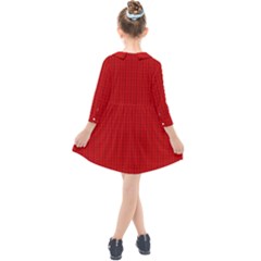 Kids  Quarter Sleeve Shirt Dress 