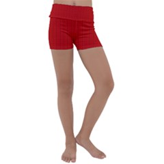 Kids  Lightweight Velour Yoga Shorts 