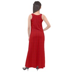 Sleeveless Velour Maxi Dress 