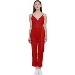 V-Neck Camisole Jumpsuit 